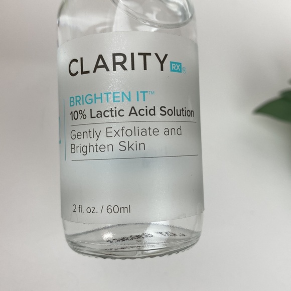 Clarity RX Brighten It 10% lactic acid solution NEW sealed 2 fl.oz. - Picture 10 of 13